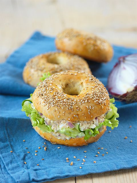 Bagels d'été thon & ricotta - Recette à Prix Engagés Août 2024