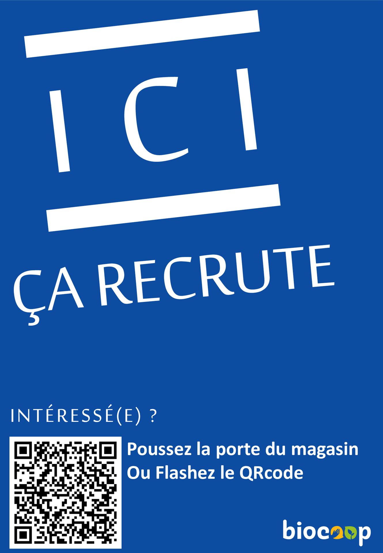 RECRUTEMENT EN COURS !